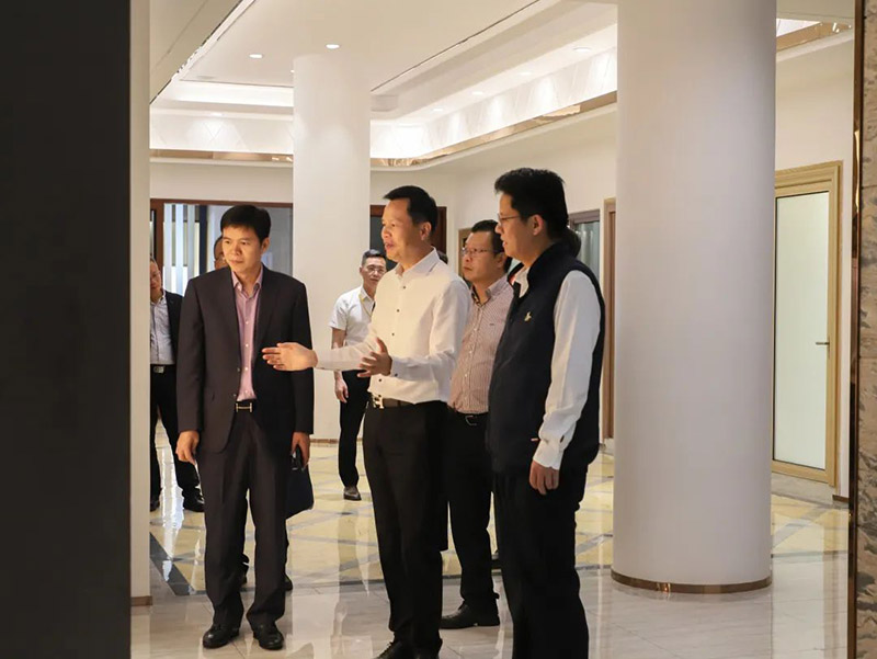 南海區政府領導一行蒞臨華昌集團調研考察（二）